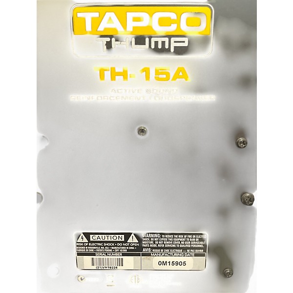 Used Tapco th15a Powered Speaker