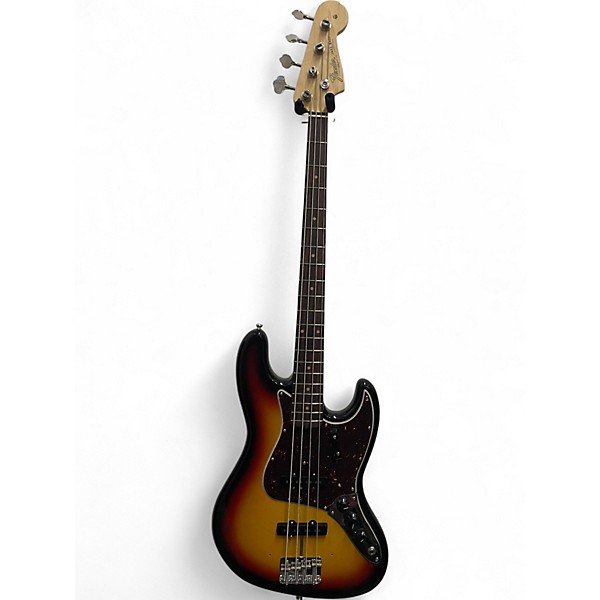 Used Fender 1964 American Vintage Jazz Bass 3 Color Sunburst Electric Bass Guitar