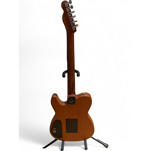 Used Fender American Acoustasonic Telecaster Sunburst Acoustic Electric Guitar