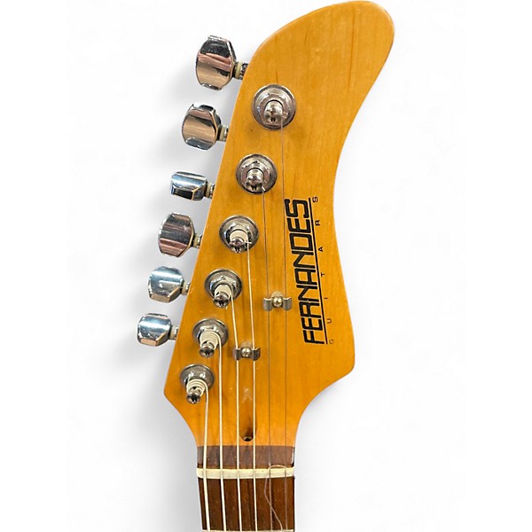 Used Fernandes LE 3 Color Sunburst Solid Body Electric Guitar