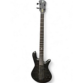 Used Spector NS Pulse II Trans Black Electric Bass Guitar
