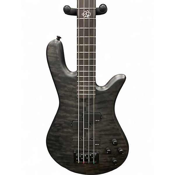 Used Spector NS Pulse II Trans Black Electric Bass Guitar