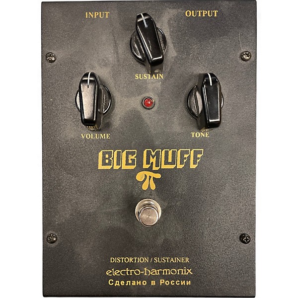 Used Electro-Harmonix BLACK RUSSIAN BIG MUFF Effect Pedal
