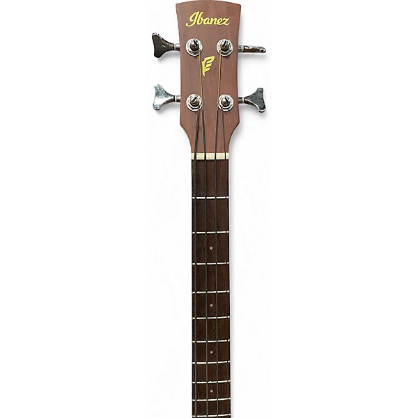 Used Ibanez pcbe 12 mh Mahogany Acoustic Bass Guitar