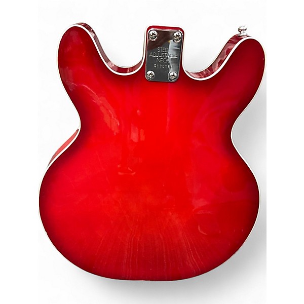 Vintage 1970s Epiphone ea-250 red Hollow Body Electric Guitar