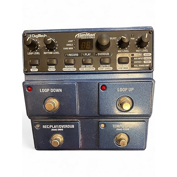Used DigiTech JML2 JamMan Stereo Looper and Phrase Sampler Pedal