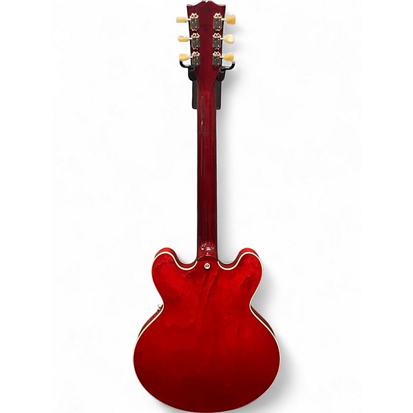 Used 2022 Gibson ES335 Cherry Hollow Body Electric Guitar