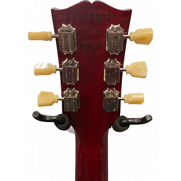 Used 2022 Gibson ES335 Cherry Hollow Body Electric Guitar