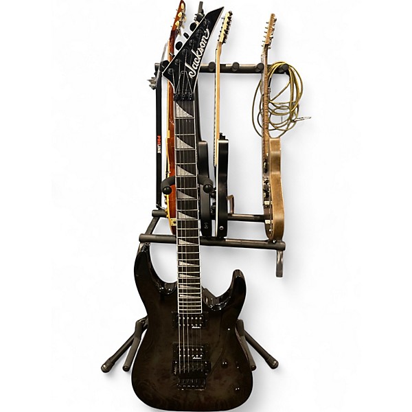 Used Jackson Dinky JS32 DKAP Trans Black Poplar Solid Body Electric Guitar