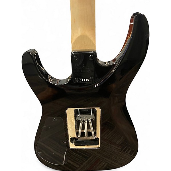 Used Jackson Dinky JS32 DKAP Trans Black Poplar Solid Body Electric Guitar