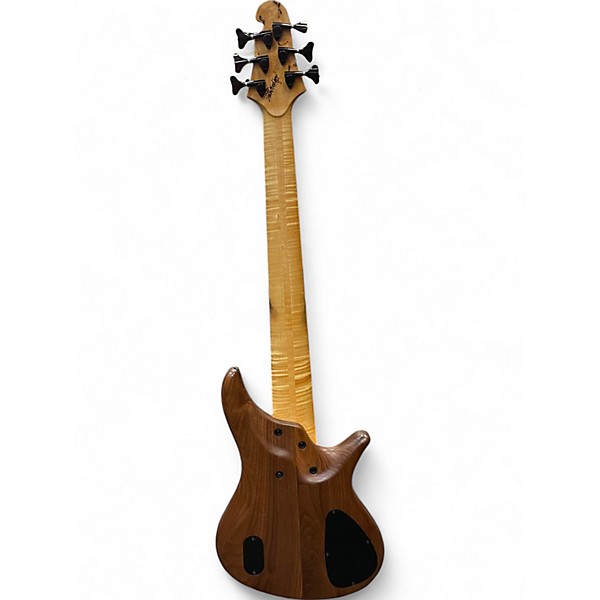 Used M-bass M3 FRETLESS Natural Electric Bass Guitar