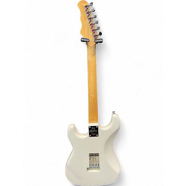 Used Burns COBRA White Solid Body Electric Guitar