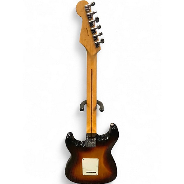 Used 2009 Fender American Standard Stratocaster 3 Color Sunburst Solid Body Electric Guitar