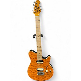 Used OLP MM1 Orange Solid Body Electric Guitar