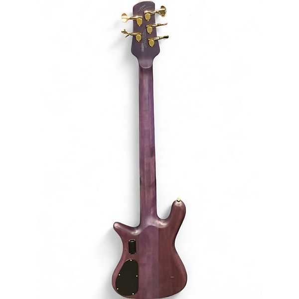 Used Spector Artist Series Skyler Acord Violet Stain Matte Electric Bass Guitar