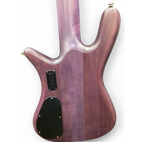 Used Spector Artist Series Skyler Acord Violet Stain Matte Electric Bass Guitar