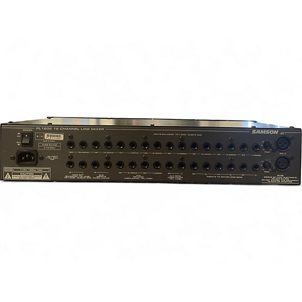 Used Samson PL1602 Mixer Line Mixer