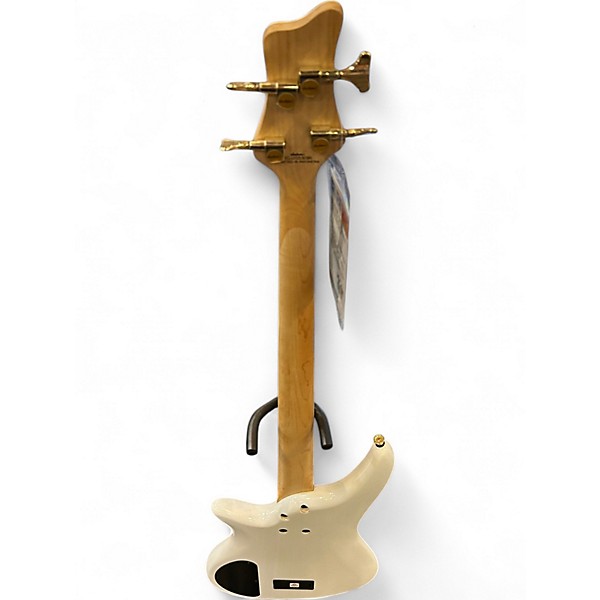 Used Jackson JS Series Spectra Bass JS3 Snow White Electric Bass Guitar