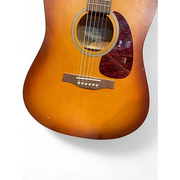 Used Seagull Entourage Rustic 2 Tone Sunburst Acoustic Guitar