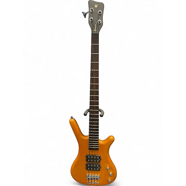 Used Warwick Corvette 4 String Natural Electric Bass Guitar