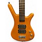 Used Warwick Corvette 4 String Natural Electric Bass Guitar