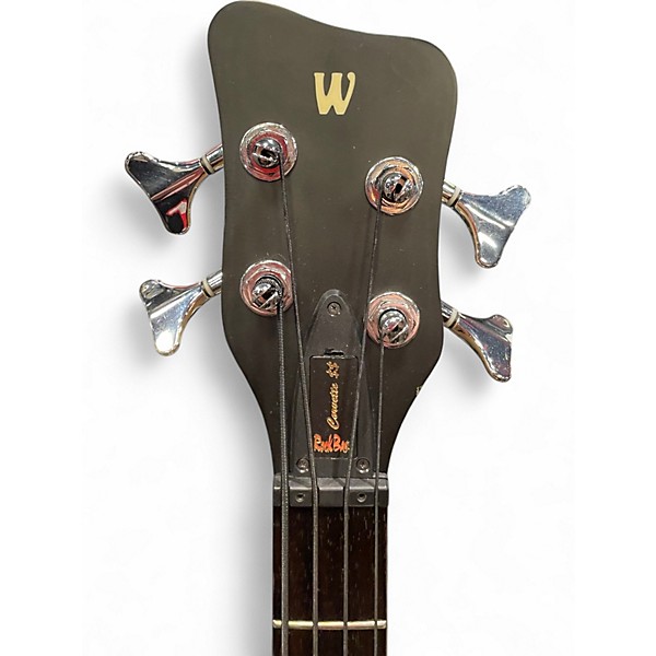 Used Warwick Corvette 4 String Natural Electric Bass Guitar