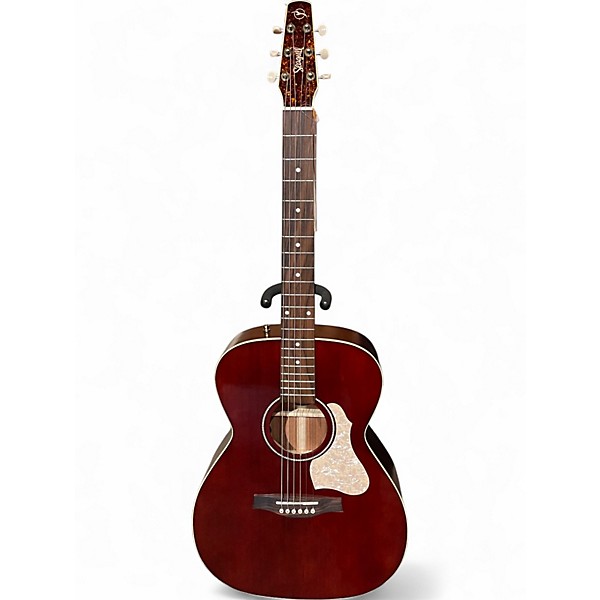 Used Seagull M6 LTD  RUBY RED Acoustic Electric Guitar