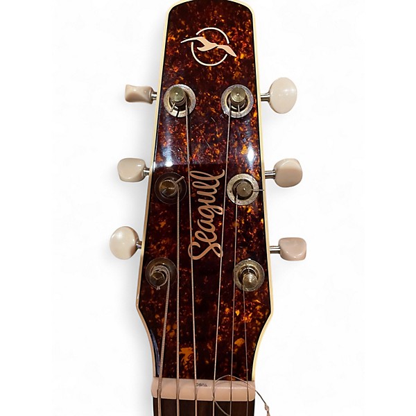 Used Seagull M6 LTD  RUBY RED Acoustic Electric Guitar