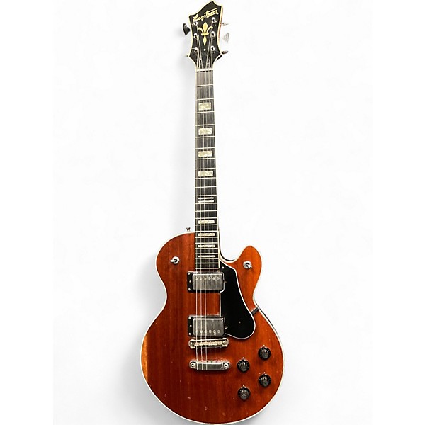 Vintage 1970s Hagstrom SWEDE Natural Solid Body Electric Guitar
