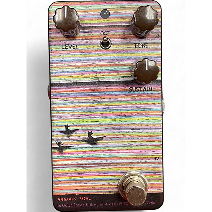 Used Animals Pedal IN OCT 3 FOXES TALKING OF DREAMY FUZZ