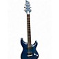 Used Schecter Guitar Research C1 Platinum Blue Solid Body Electric Guitar thumbnail