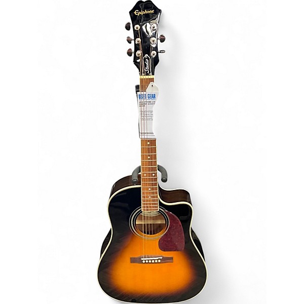 Amazon.com: Epiphone J-45 EC Studio Acoustic Electric, Ebony