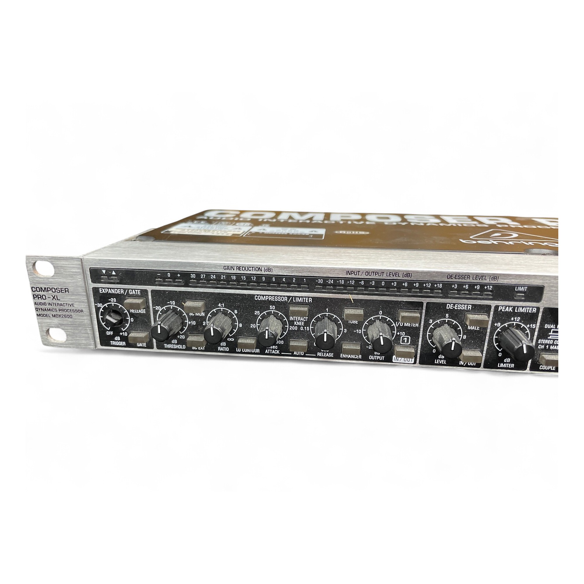 【極美品】Behringer MDX2600 COMPOSER PRO-XL Used 2012 Behringer Composer Pro-XL MDX2600 Compressor