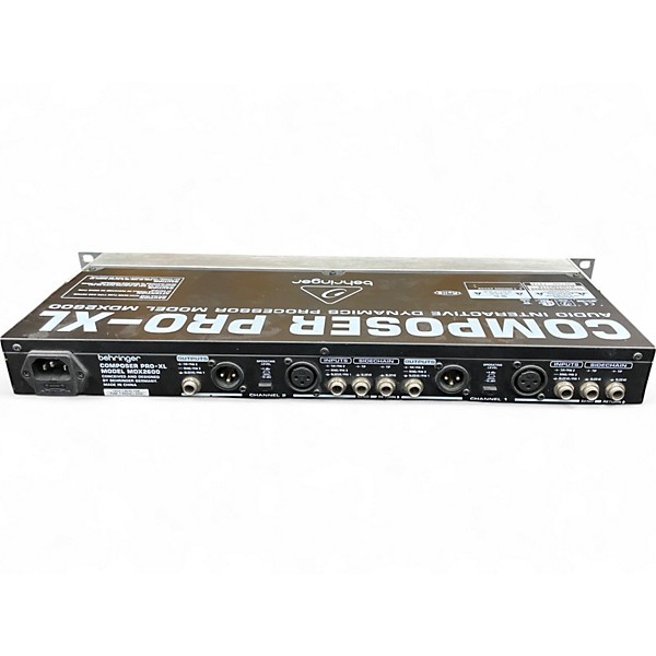 Used 2012 Behringer Composer Pro-XL MDX2600 Compressor