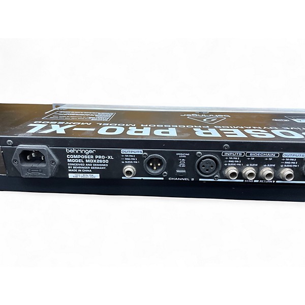 Used 2012 Behringer Composer Pro-XL MDX2600 Compressor