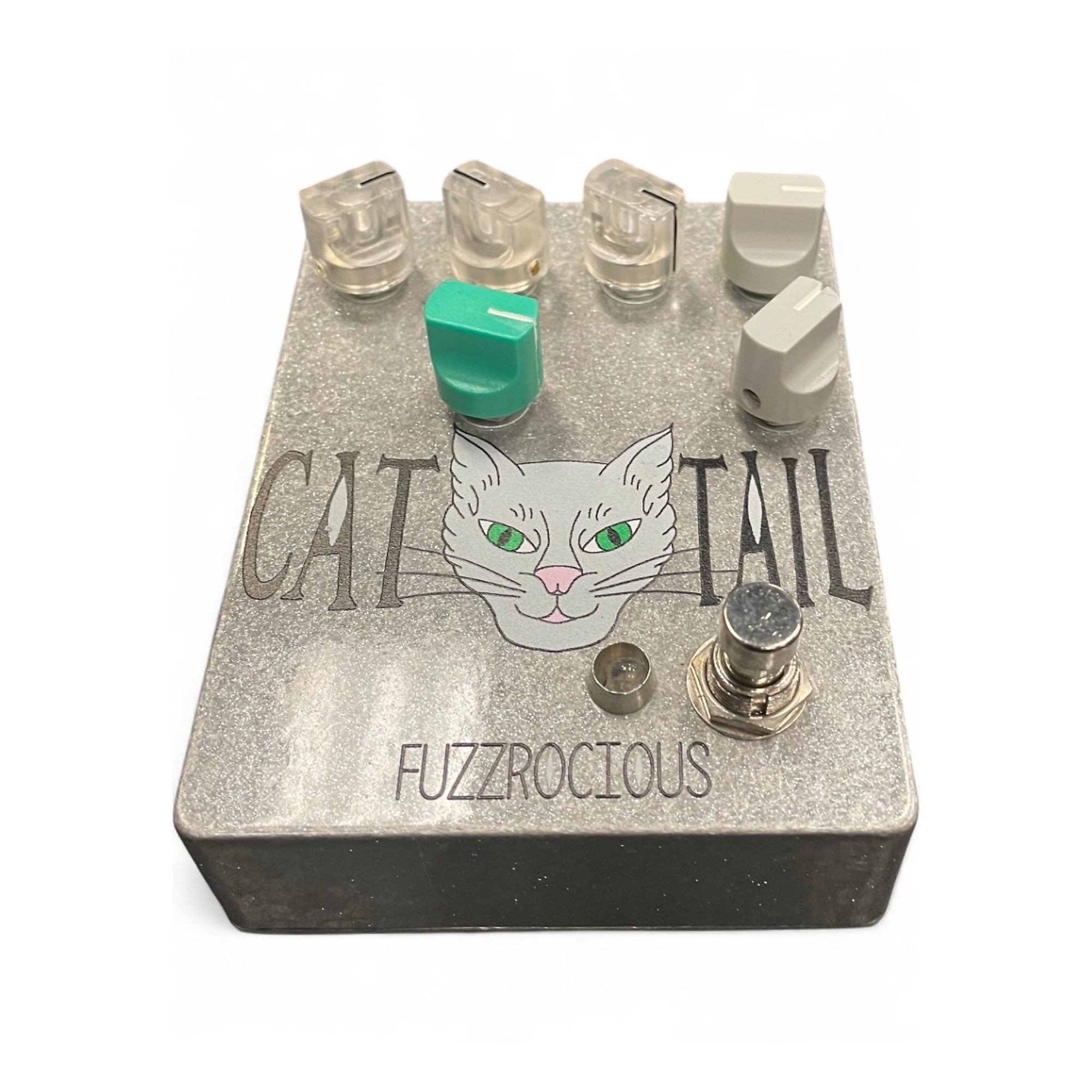 Fuzzrocious Cat Tail ディストーション RAT Fuzzrocious Cat Tail Distortion/Overdrive - Momentary