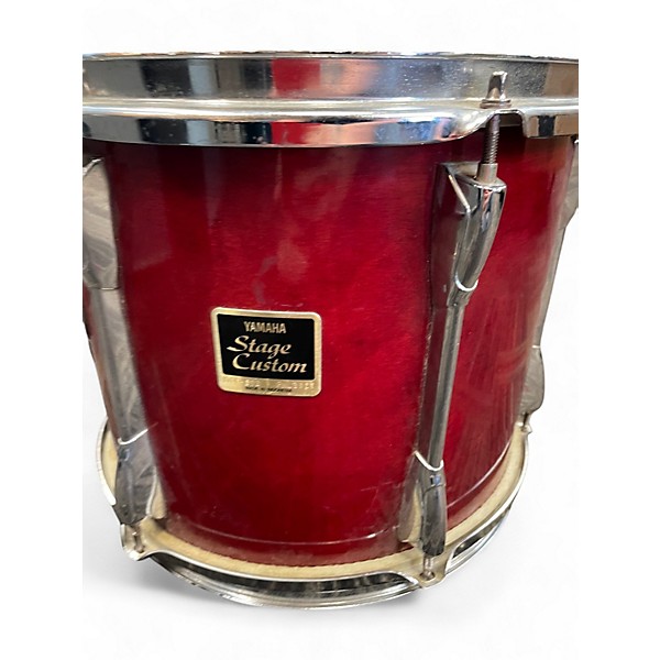 Used Yamaha 12in Stage Custom TOM RED Drum