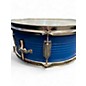 Used CB Percussion 14X5.5 SNARE Blue Drum