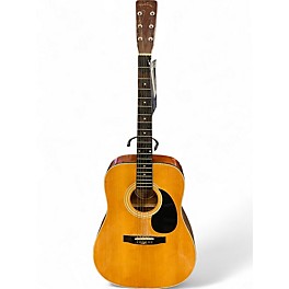 Used Hondo H-18 Natural Acoustic Guitar