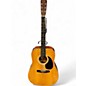 Used Hondo H-18 Natural Acoustic Guitar thumbnail