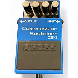Used BOSS CS3 Compressor Sustainer Effect Pedal
