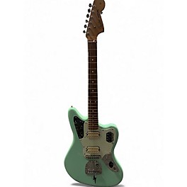 Used 2024 Fender Vintera 60s Jaguar Surf Green Solid Body Electric Guitar