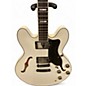 Used Epiphone Sheraton White Hollow Body Electric Guitar