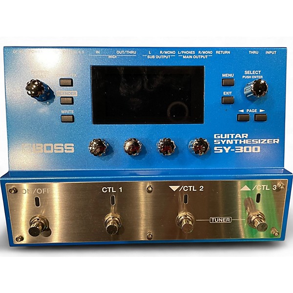 Used BOSS SY300 Guitar Synthesizer Effect Pedal
