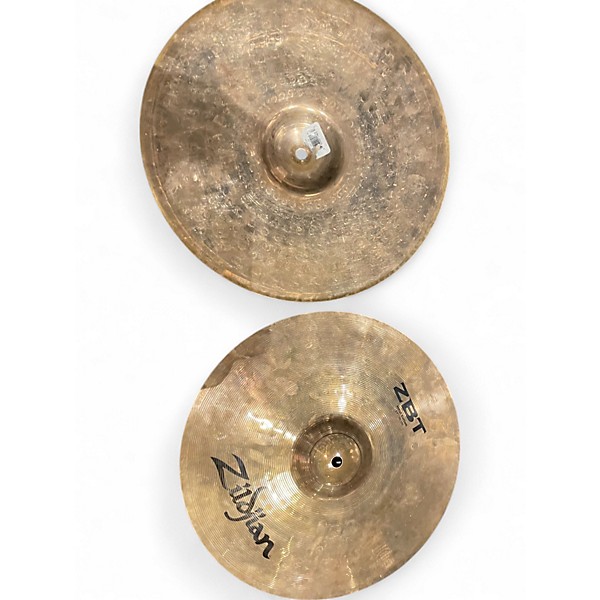 Used Zildjian 14in ZBT Hi Hat Pair Cymbal