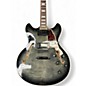 Used D'Angelico EX-DC/SP Trans Black Hollow Body Electric Guitar