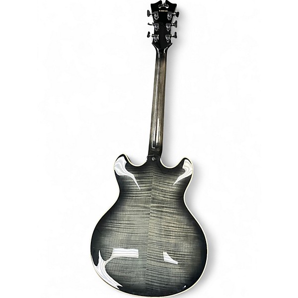 Used D'Angelico EX-DC/SP Trans Black Hollow Body Electric Guitar