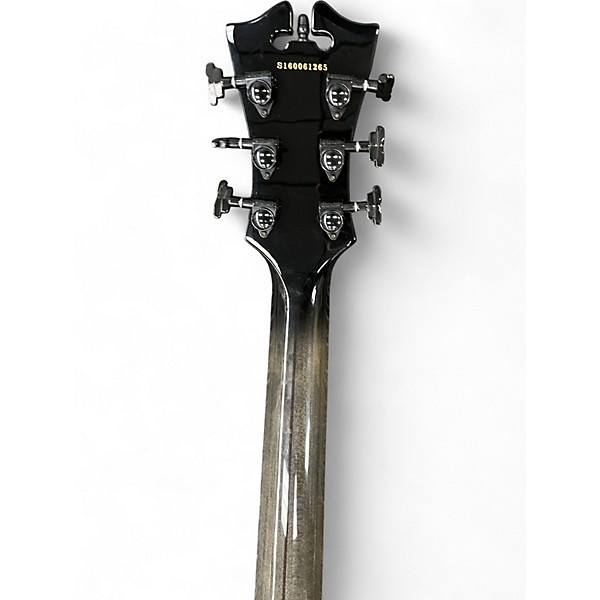 Used D'Angelico EX-DC/SP Trans Black Hollow Body Electric Guitar
