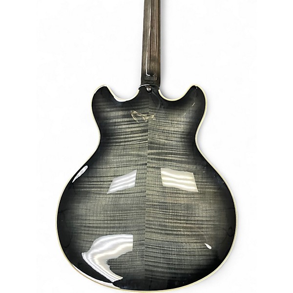 Used D'Angelico EX-DC/SP Trans Black Hollow Body Electric Guitar