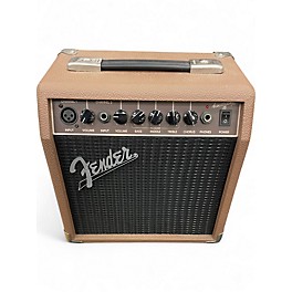 Used Fender Acoustasonic 15 Acoustic Guitar Combo Amp